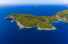 Excursion à la Grotte Bleue de Koločep et Lopud en bateau